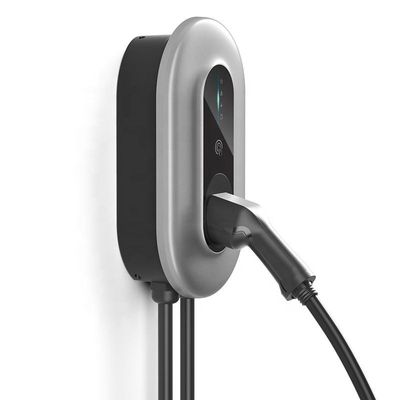เครื่องชาร์จ EVSE EV แบบพกพาสําหรับครัวเรือน M11 EN61851 11KW ติดผนัง