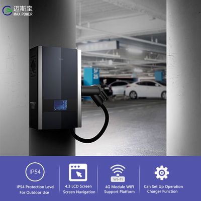 สถานีชาร์จรถยนต์ประเภท 2 Ocpp 7kw 15kw 20kw สําหรับการค้า