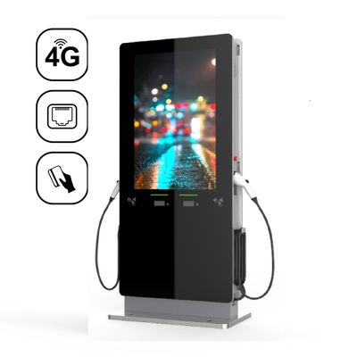 3 Phase Car EVSE EV Charger LED Level 2 CCS Car Charger สําหรับรถไฟฟ้า