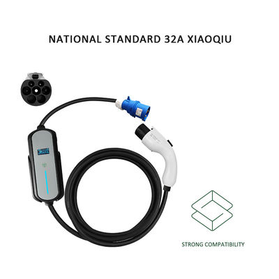 20 แอมเปียร์ 10 AWG EVSE ชาร์เจอร์บ้าน EV EVSE ประเภท 2 ดับเบิลโพล