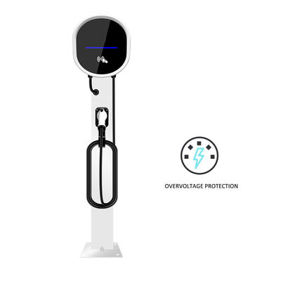 IP66 5m EV อุปกรณ์พื้นฐานการชาร์จไฟฟ้าอย่างรวดเร็วสําหรับรถยนต์ 21kW