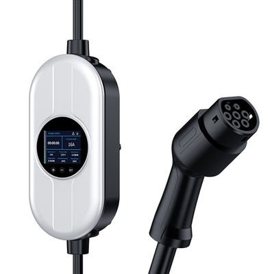 สถานีชาร์จ EVSE 16A 40 Amp สําหรับรถยนต์ EV ประเภท 1 สายเคเบิล 5M