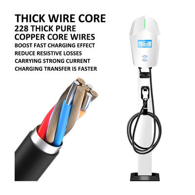 EVSE เครื่องชาร์จไฟฟ้า 7kw 32 แอมเปอร์ สําหรับบ้านอาศัย