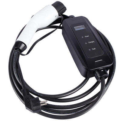 สถานีชาร์จรถยนต์ไฟฟ้าแบบตรงกันแบบ ระดับ 2 EVSE Portable Charger