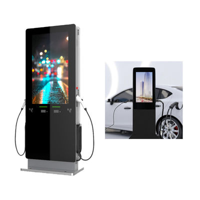 เครื่องชาร์จรถยนต์ RFID EV ระดับ 2 7 Kw สําหรับอาคาร