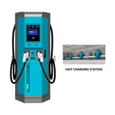 สถานีชาร์จรถยนต์ EV ที่คอมแพคทิกและหลากหลายที่มีกระแสไฟฟ้าออก 0-250A GW 8.8kg